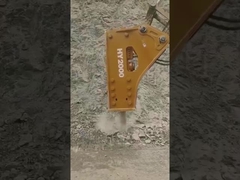 Terugkoppeling van onze klant over de zij hoogste hydraulische breker van HANYUN200