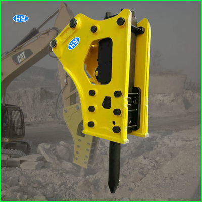 Open top hydraulische breaker hamer met stomp chisel 135mm bevestiging